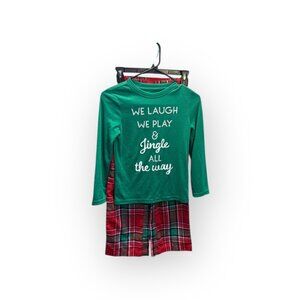 Jammies For Your Families Holiday Pajama Set – Boys’ Size 8